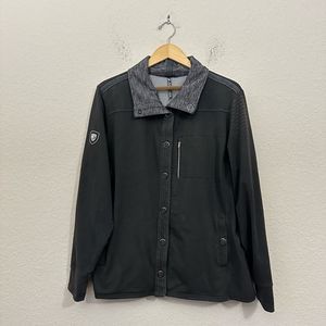 KUHL Womens Krush Jacket Top #4261 Snap Front Thumbholes Stretch Outdoor
